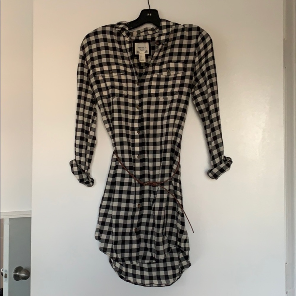 Forever 21 gingham dress